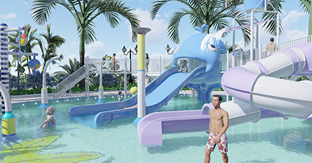 Homepage water slide